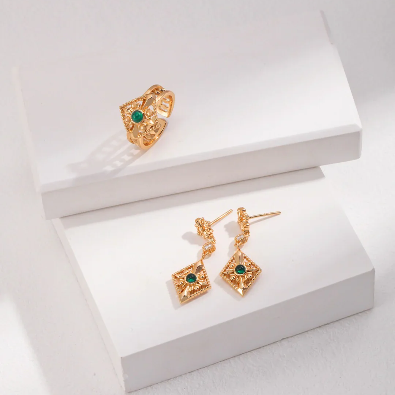 Princess Crown Band Open Ring
