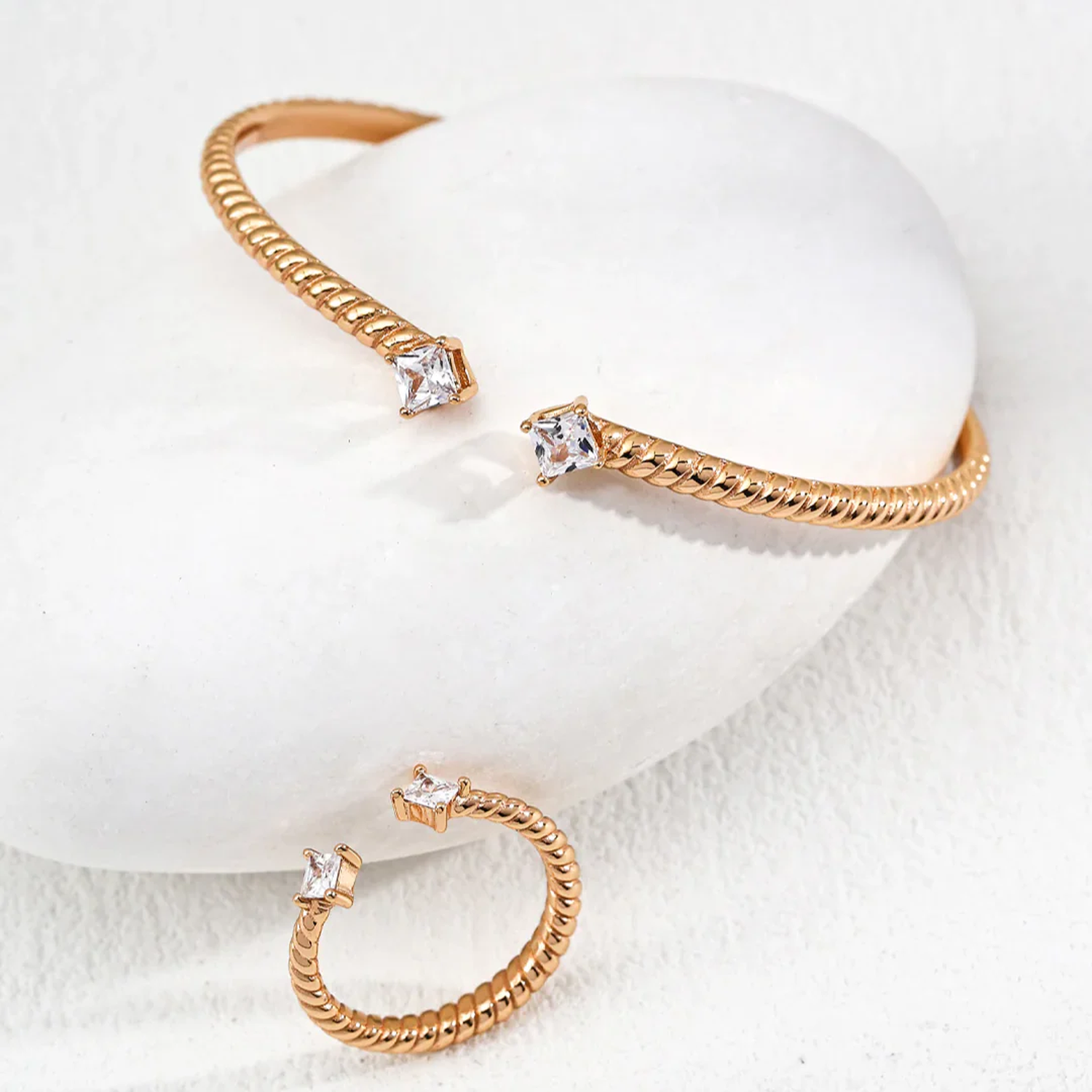 Adjustable Zirconia Bracelet
